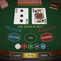 Bethall - Baccarat Table Game