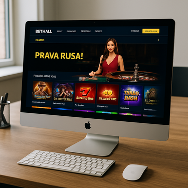 Bethall Casino - Desktop Platform Design - Slovenija